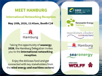 [RENEWABLE ENERGY HAMBURG] 🌍 Meet Hamburg – International Lunch reception